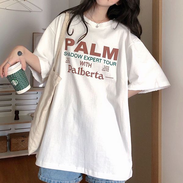 aibeautyer autumn cute loose letter print harujuku women shirts o neck short sleeve lady 210512, White
aibeautyer autumn cute loose letter print harujuku women shirts o neck short sleeve lady 210512, White