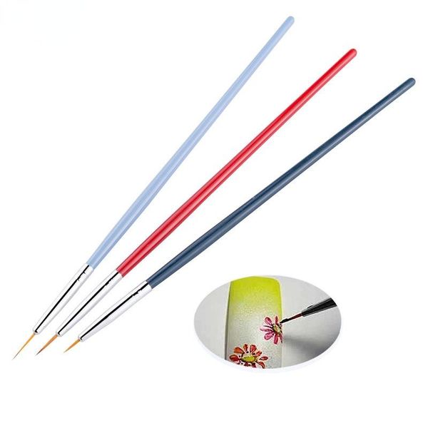 nail brushes 3pcs 7/11/15mm art pen wooden handle lines stripe flower painting drawing liner brush manicure tool, Yellow
nail brushes 3pcs 7/11/15mm art pen wooden handle lines stripe flower painting drawing liner brush manicure tool, Yellow