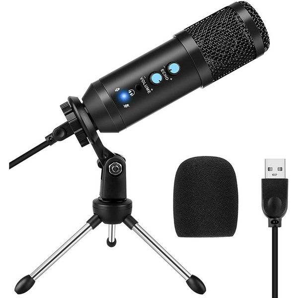 microphones condenser microphone stand set usb for computer use games, podcasts, chats, youtube videos plug and play
microphones condenser microphone stand set usb for computer use games, podcasts, chats, youtube videos plug and play