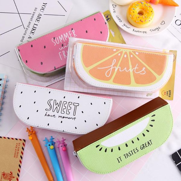 pencil cases 1pcs kawaii case fruit glue pu leather gift estuches school box pencilcase bag supplies stationery
pencil cases 1pcs kawaii case fruit glue pu leather gift estuches school box pencilcase bag supplies stationery
