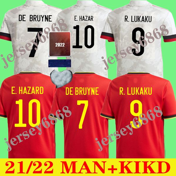 21 22 belgium home away lukaku hazard kompany de bruyne mertens soccer jersey 2021 man sports football shirt, Black
21 22 belgium home away lukaku hazard kompany de bruyne mertens soccer jersey 2021 man sports football shirt, Black
