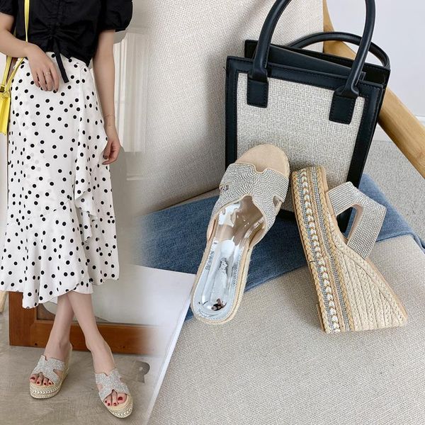 slippers women's 2021 summer sandals peep-toe woman shoes high-heeled casual wedges for women high heels, Black
slippers women's 2021 summer sandals peep-toe woman shoes high-heeled casual wedges for women high heels, Black