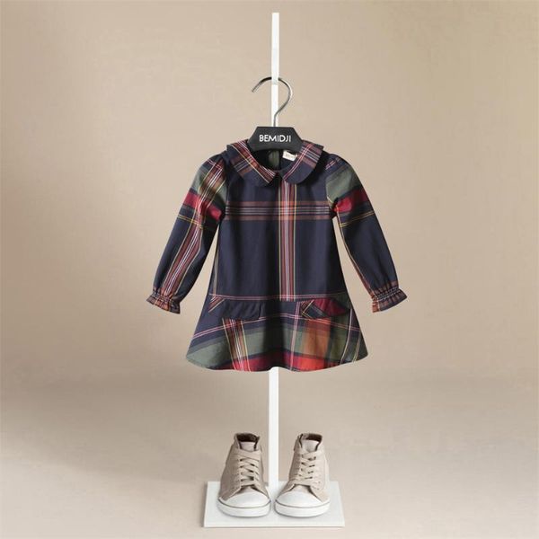 girl's dresses fashion 2-6y toddler kids baby girl autumn dress plaid long sleeve cotton party casual clothes, Red;yellow
girl's dresses fashion 2-6y toddler kids baby girl autumn dress plaid long sleeve cotton party casual clothes, Red;yellow