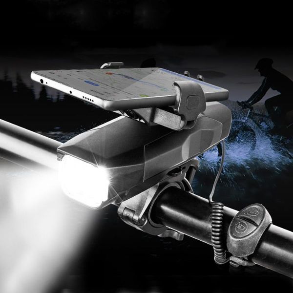 4000mah bicycle light front bike horn phone holder usb rechargeable waterproof cycling accessories as power bank lights
4000mah bicycle light front bike horn phone holder usb rechargeable waterproof cycling accessories as power bank lights