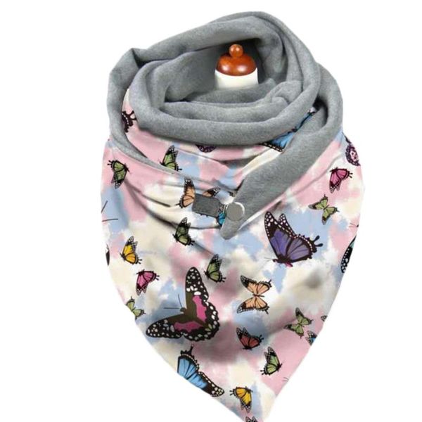 women winter plush lined triangle scarf with clip tie-dye paisley butterfly print shawl wrap thermal warm blanket poncho scarves, Blue;gray
women winter plush lined triangle scarf with clip tie-dye paisley butterfly print shawl wrap thermal warm blanket poncho scarves, Blue;gray