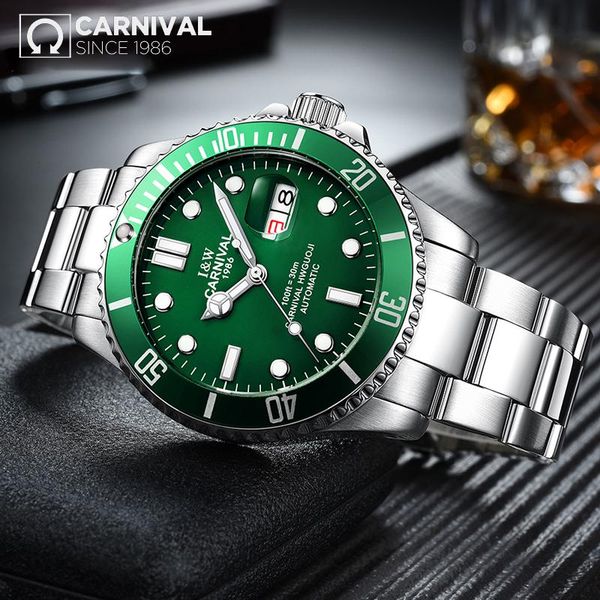 wristwatches ghost series dive watch automatic carnival fashion sport mechanical montre homme men sapphire calendar luminous waterproof, Slivery;brown
wristwatches ghost series dive watch automatic carnival fashion sport mechanical montre homme men sapphire calendar luminous waterproof, Slivery;brown