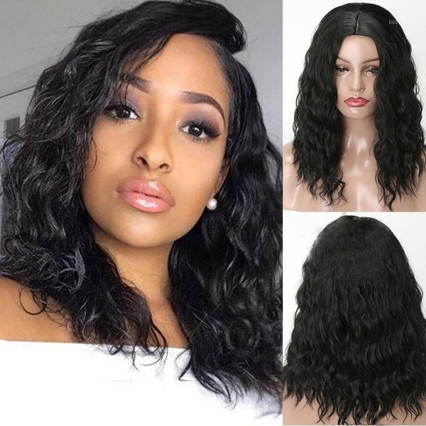 short water wave synthetic hair 4 colors available wig for women heat resistant fiber daily false hair1, Black
short water wave synthetic hair 4 colors available wig for women heat resistant fiber daily false hair1, Black