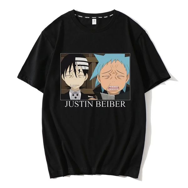 japanese anime men soul eater t shirt fashion print tshirt summer mens novelty short sleeve t-shirt funny 256g, White;black
japanese anime men soul eater t shirt fashion print tshirt summer mens novelty short sleeve t-shirt funny 256g, White;black