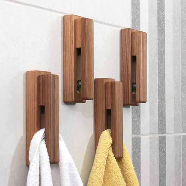 robe hooks 2 pieces modern wooden towel rack self-adhesive hook wall-mounted bathroom and kitchen home d
robe hooks 2 pieces modern wooden towel rack self-adhesive hook wall-mounted bathroom and kitchen home d