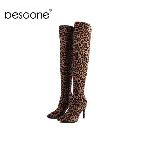 boots bescone pointed toe ladies over the knee winter handmade warm zip thin heel shoes super high women by179, Black
boots bescone pointed toe ladies over the knee winter handmade warm zip thin heel shoes super high women by179, Black