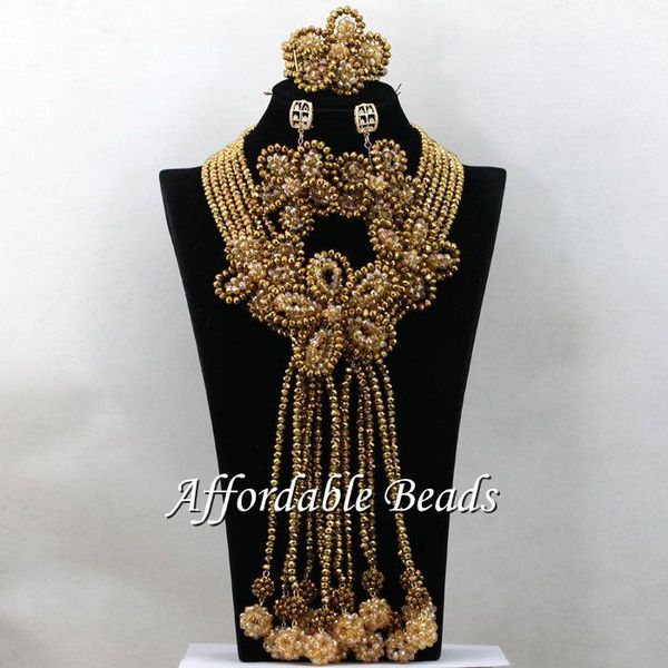 earrings & necklace unique african beads set nigerian nice costume jewelry sets handmade design heb020, Silver
earrings & necklace unique african beads set nigerian nice costume jewelry sets handmade design heb020, Silver