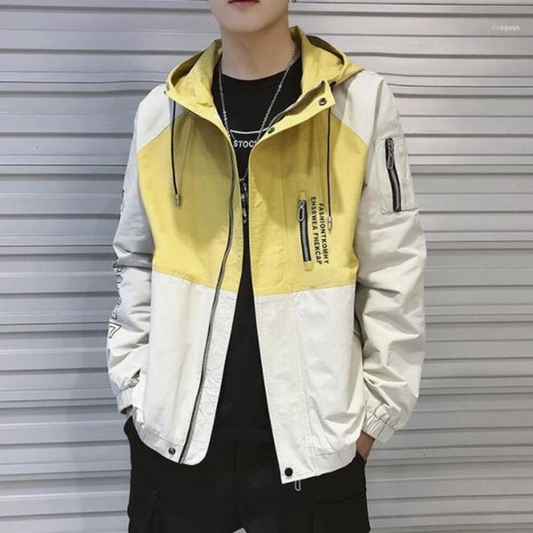 designer jackets for men windbreaker autumn fashion brand men's long sleeves zipper coats 2 colors m-xxx1, Black;brown
designer jackets for men windbreaker autumn fashion brand men's long sleeves zipper coats 2 colors m-xxx1, Black;brown