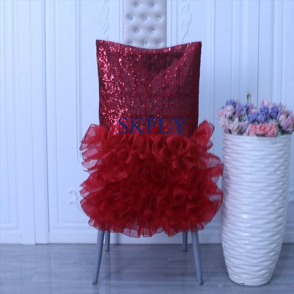chair covers ch078c arrival many colors fancy wedding supplier dark red sequin and organza cover
chair covers ch078c arrival many colors fancy wedding supplier dark red sequin and organza cover