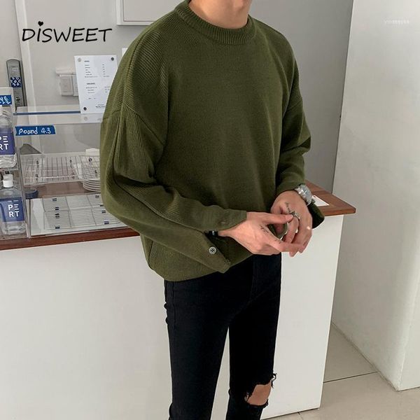 fashion knitted o-neck sweater men korean long sleeve loose solid men's winter warm slim boy1, White;black
fashion knitted o-neck sweater men korean long sleeve loose solid men's winter warm slim boy1, White;black