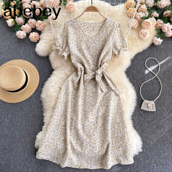 women korean floral dress sweet puff sleeve v neck a-line dress summer bohemian print ruffles beach sundress 210715, Black;gray
women korean floral dress sweet puff sleeve v neck a-line dress summer bohemian print ruffles beach sundress 210715, Black;gray