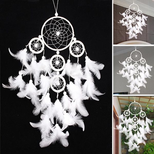 ly big dreamcatcher wind chime white feather dream catcher car hanging decoration 5 circular home decor gift aesthetic decorative objects &
ly big dreamcatcher wind chime white feather dream catcher car hanging decoration 5 circular home decor gift aesthetic decorative objects &