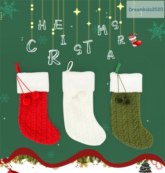knitting christmas stocking xmas tree ornament santa candy gift bag knitted socks prop socks party pendant decorations
knitting christmas stocking xmas tree ornament santa candy gift bag knitted socks prop socks party pendant decorations