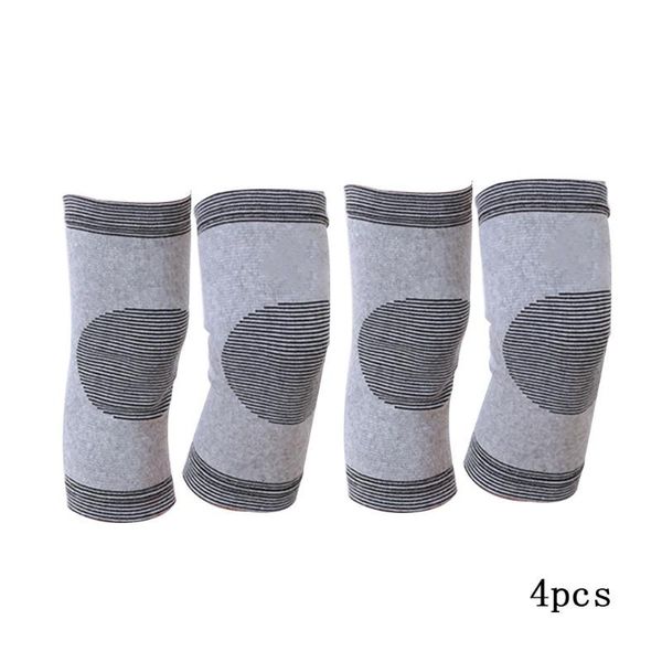 elbow & knee pads 2 pairs sports warm breathable support brace running fitness hiking cycling volleyball protector, Black;gray
elbow & knee pads 2 pairs sports warm breathable support brace running fitness hiking cycling volleyball protector, Black;gray