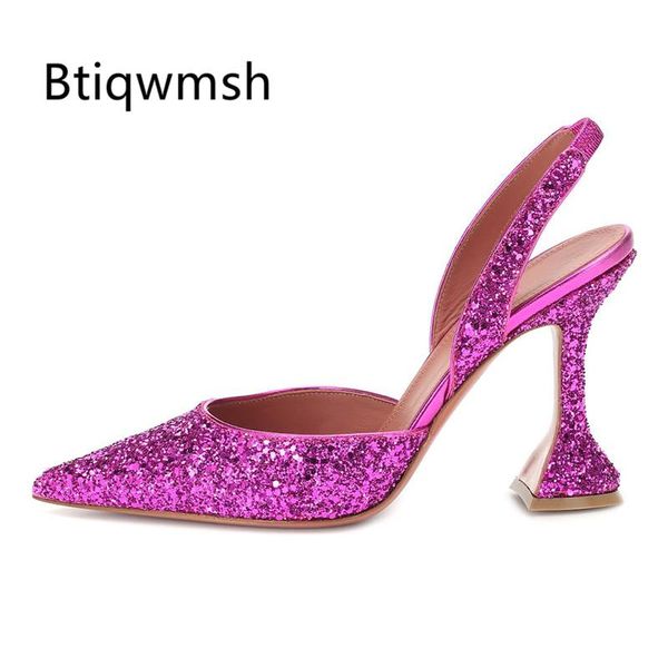 pink sequined sandals women pointed toe rose slingback strange high heel shoes woman wedding, Black
pink sequined sandals women pointed toe rose slingback strange high heel shoes woman wedding, Black