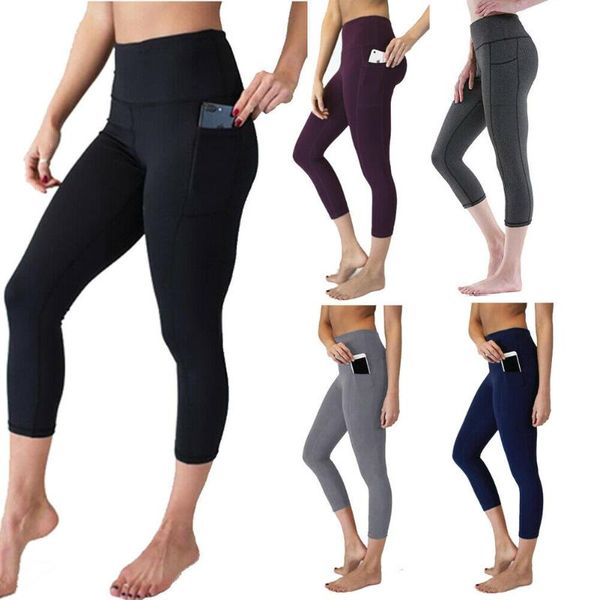women's leggings plus size s-2xl casual womens fitness jogger pockets running gym sports high waist solid color jogging, Black
women's leggings plus size s-2xl casual womens fitness jogger pockets running gym sports high waist solid color jogging, Black