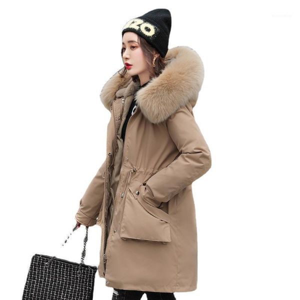women's down & parkas women winter hooded faux fur collar detachable liner long coat puffer jacket cotton padded warm outwear overcoat, Black
women's down & parkas women winter hooded faux fur collar detachable liner long coat puffer jacket cotton padded warm outwear overcoat, Black