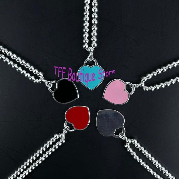 chains brand design 4mm bead necklace logo relief custom 925 sterling silver ball heart luxury
chains brand design 4mm bead necklace logo relief custom 925 sterling silver ball heart luxury