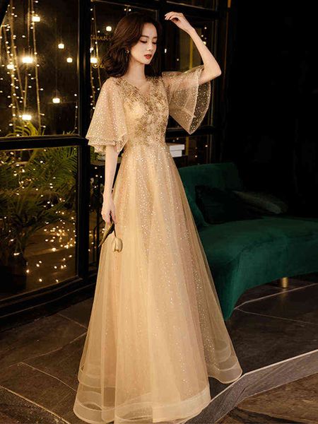 luxury prom dresses eam xianqi evening female 2021 banquet temperament celebrity high-end mori annual meeting adult, Black
luxury prom dresses eam xianqi evening female 2021 banquet temperament celebrity high-end mori annual meeting adult, Black