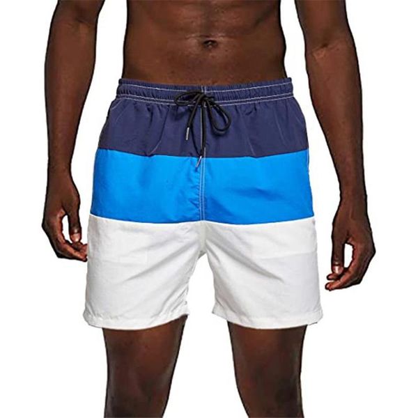 men's shorts color patchwork sport men lace up beach pants summer male large size trousers, White;black
men's shorts color patchwork sport men lace up beach pants summer male large size trousers, White;black