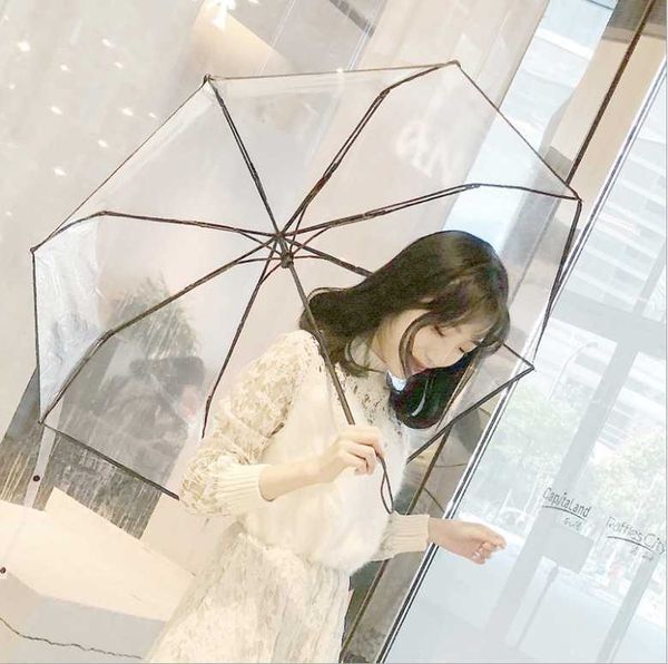 umbrellas automatic transparent women umbrella 2021 fashion uv protection folding parapluie
umbrellas automatic transparent women umbrella 2021 fashion uv protection folding parapluie