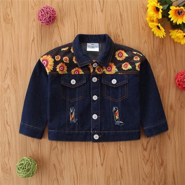 jackets little girl casual long-sleeved sunflower stitching cardigan dark blue jacket fashion print denim, Blue;gray
jackets little girl casual long-sleeved sunflower stitching cardigan dark blue jacket fashion print denim, Blue;gray