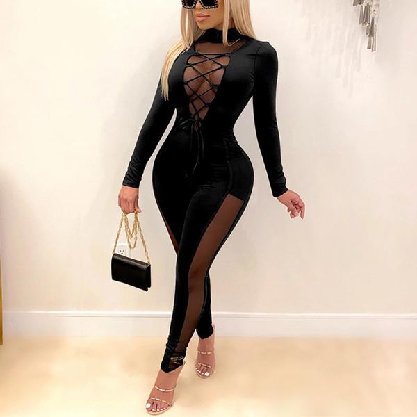 patchwork sheer mesh see through skinny jumpsuit for women long sleeve rompers nightclub party women's jumpsuits &, Black;white
patchwork sheer mesh see through skinny jumpsuit for women long sleeve rompers nightclub party women's jumpsuits &, Black;white