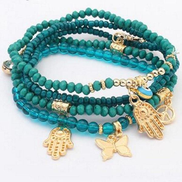 turkish fatima lucky beaded bracelet for women fashion trend charm amulet accessories beaded, strands, Black
turkish fatima lucky beaded bracelet for women fashion trend charm amulet accessories beaded, strands, Black