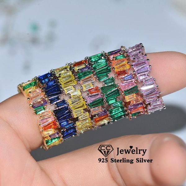 cluster rings for women colorful s925 silver cubic zirconia wedding ring bridal anel engagement fine jewelry drop 3183, Golden;silver
cluster rings for women colorful s925 silver cubic zirconia wedding ring bridal anel engagement fine jewelry drop 3183, Golden;silver