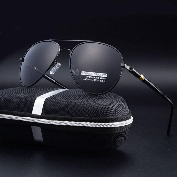 sunglasses aluminium polarisierte sonnenbrille 2021 klassische marke beschichtung objektiv fahren brillen, White;black 
sunglasses aluminium polarisierte sonnenbrille 2021 klassische marke beschichtung objektiv fahren brillen, White;black