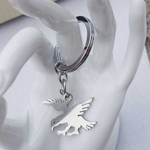 eagle keyring stainless steel bird keychain men women jewelry 12 pcs/lot whole, Silver
eagle keyring stainless steel bird keychain men women jewelry 12 pcs/lot whole, Silver