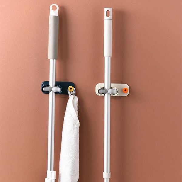 hooks & rails 1pc mop holder rack clip broom fixed punch durable brush hanger kitchen bathroom storage
hooks & rails 1pc mop holder rack clip broom fixed punch durable brush hanger kitchen bathroom storage