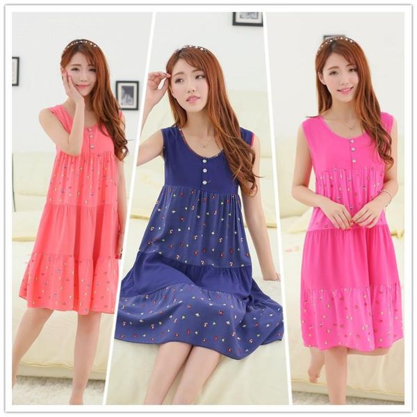 women's sleepwear summer rayon nightdress home solid color small broken flower enlarged cotton silk vest sleeveless suspender skirt, Black;red
women's sleepwear summer rayon nightdress home solid color small broken flower enlarged cotton silk vest sleeveless suspender skirt, Black;red