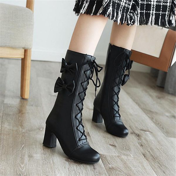 boots high heels women ankle lace up fall winter platform ladies large size fashion shoes white black pink
boots high heels women ankle lace up fall winter platform ladies large size fashion shoes white black pink
