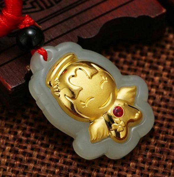 lockets hetian jade pendant natural white gold inlaid angel square pendanth27#, Silver
lockets hetian jade pendant natural white gold inlaid angel square pendanth27#, Silver