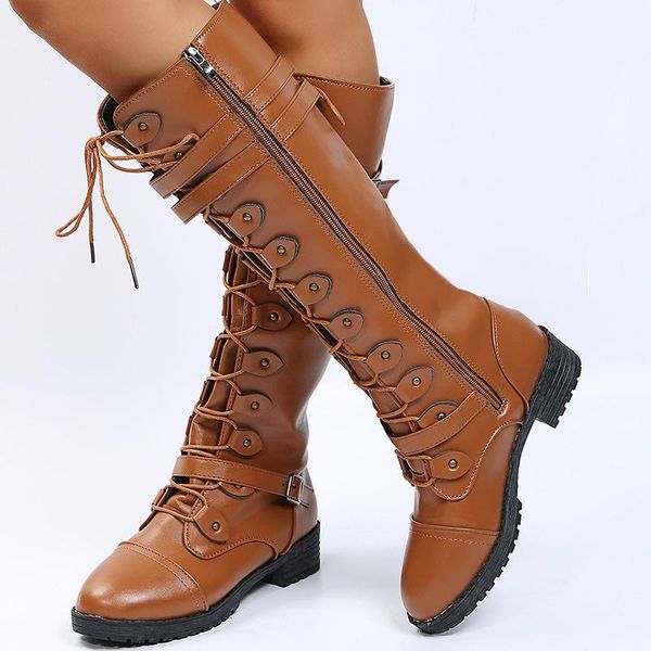 boots round toe mid-heel lace-up over-the-knee high-tube women's autumn winter fashion plus size girl, Black
boots round toe mid-heel lace-up over-the-knee high-tube women's autumn winter fashion plus size girl, Black