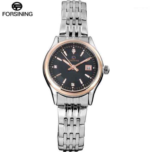 women quartz watch automatic date complete calendar stainless steel strap fashion and casual watches wristwatches, Slivery;brown
women quartz watch automatic date complete calendar stainless steel strap fashion and casual watches wristwatches, Slivery;brown