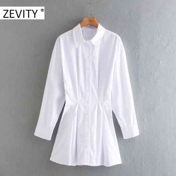 zevity women fashion pleats decoration white shirt dress office lady long sleeve back elastic casual vestido chic dresses ds4443 210419, Black;gray
zevity women fashion pleats decoration white shirt dress office lady long sleeve back elastic casual vestido chic dresses ds4443 210419, Black;gray