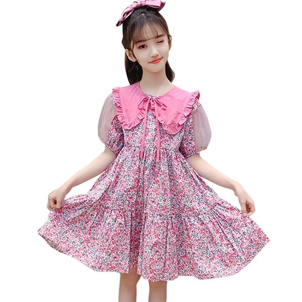 summer dresses for girls floral pattern girl teenage children patchwork costume 210528, Red;yellow
summer dresses for girls floral pattern girl teenage children patchwork costume 210528, Red;yellow