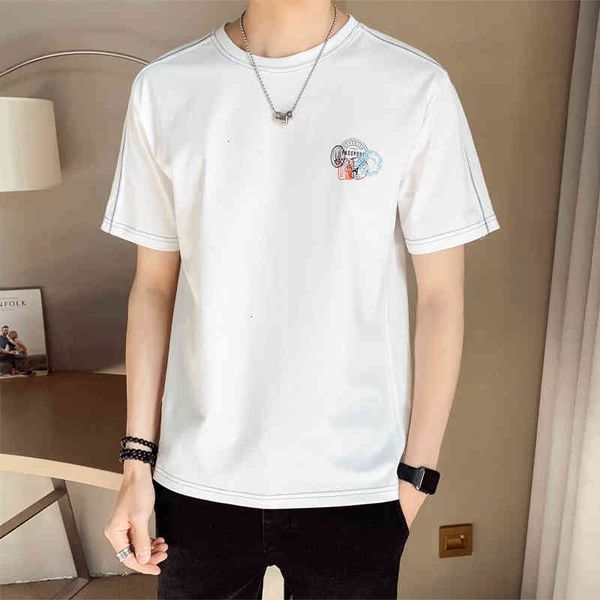 men's casual shirts vero nova impresso algodo camisas dos homens roupas de manga curta moda gola redonda magro ajuste camisa t homme 84, White;black
men's casual shirts vero nova impresso algodo camisas dos homens roupas de manga curta moda gola redonda magro ajuste camisa t homme 84, White;black