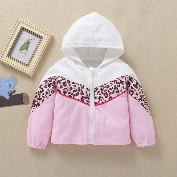 jackets winter spring fall kids clothes baby girl jacket coat leopard patchwork long sleeve hooded zipper coats 1-6y, Blue;gray
jackets winter spring fall kids clothes baby girl jacket coat leopard patchwork long sleeve hooded zipper coats 1-6y, Blue;gray