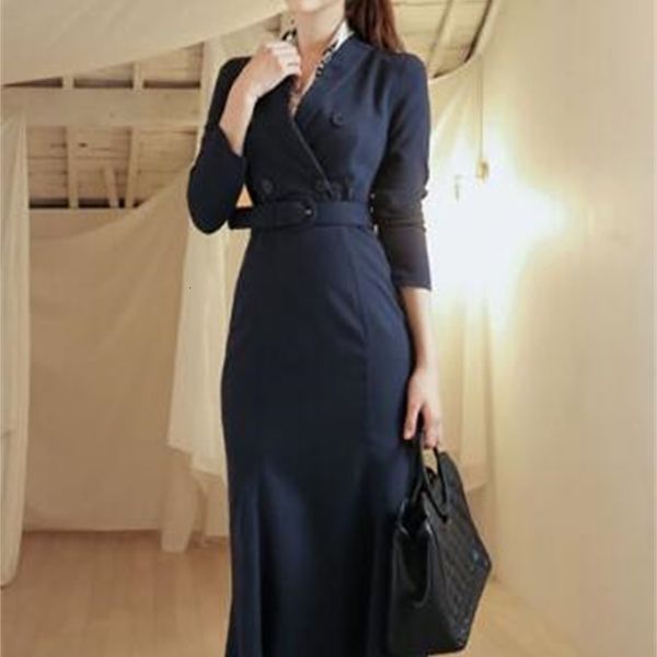 work dresses korean version of autumn and winter office lady fashion slim temperament dress 2uj1, White;black
work dresses korean version of autumn and winter office lady fashion slim temperament dress 2uj1, White;black
