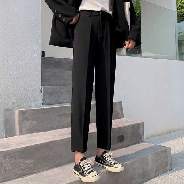 women's jumpsuits & rompers spring fashion women high waist ankle-length ol pencil pants all-matched casual black straight office femme, Black;white
women's jumpsuits & rompers spring fashion women high waist ankle-length ol pencil pants all-matched casual black straight office femme, Black;white