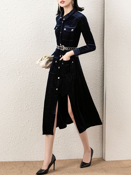 womens velvet dress 2021 early autumn womens wear design sense goddess temperament clothes high-end temperament mid-length dress, Black;gray
womens velvet dress 2021 early autumn womens wear design sense goddess temperament clothes high-end temperament mid-length dress, Black;gray