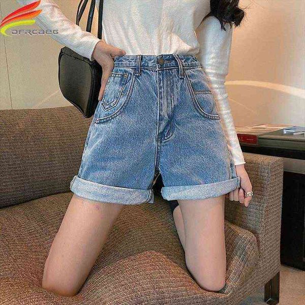 high waist crimping wide leg womens shorts denim summer arrival blue ladies jeans for, White;black
high waist crimping wide leg womens shorts denim summer arrival blue ladies jeans for, White;black