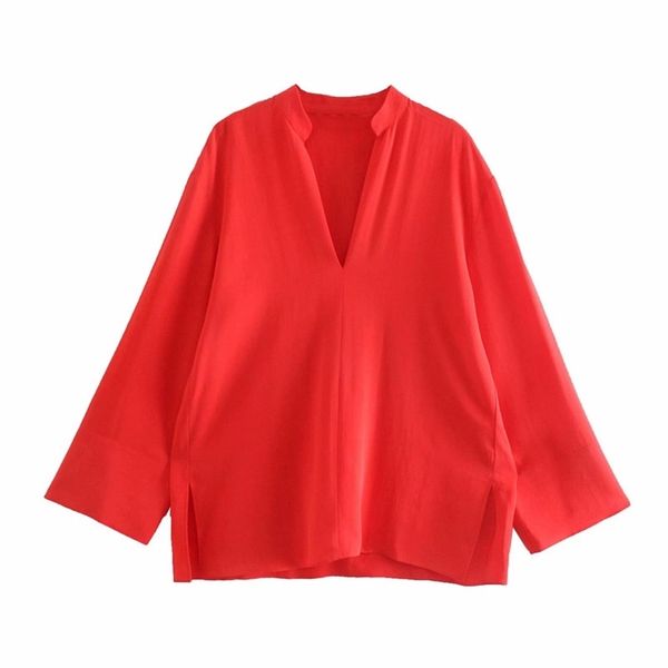 puwd oversize women v neck blouse spring-autumn fashion ladies casual loose shirt female solid color 210522, White
puwd oversize women v neck blouse spring-autumn fashion ladies casual loose shirt female solid color 210522, White